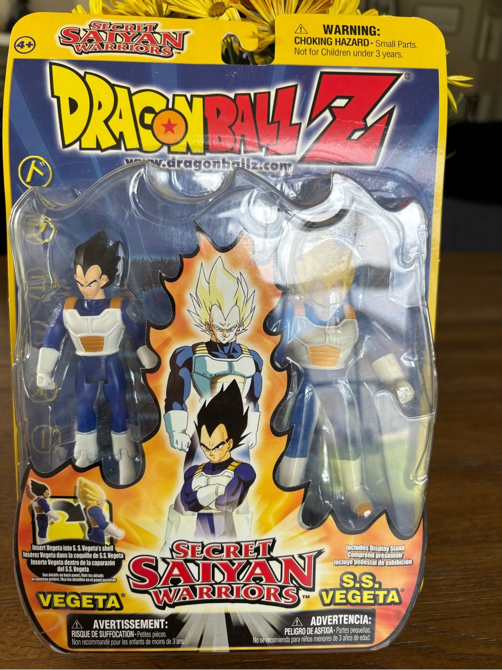 Dragon Ball Z S.S. Vegeta Action Figure - Blue (Secret Saiyan Warriors)